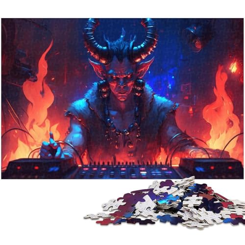 1000-teiliges Puzzle, Dämonen-Puzzles für Holzpuzzle, Lernspielzeug, Größe 50 x 75 cm 1000-teiliges Puzzle, Dämonen-Puzzles für Holzpuzzle, Lernspielzeug, Größe 50 x 75 cm von LLONGKT