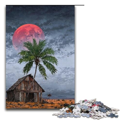 1000-teiliges Puzzle, Lernspiele, Puzzle im japanischen Stil für Erwachsene, Papppuzzle, dekomprimierendes intellektuelles Lernspielzeug (Größe 38 x 26 cm) von LLONGKT