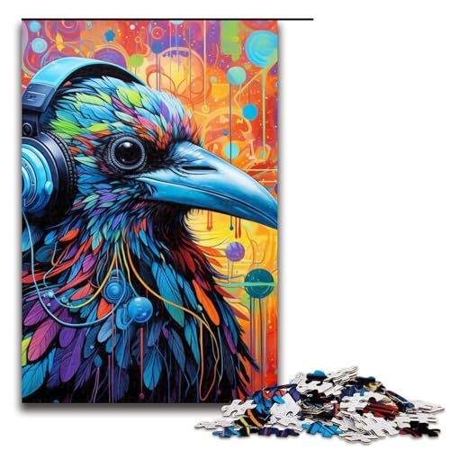 1000-teiliges Puzzle, buntes Hirsch-Puzzle, Holzpuzzle, Lernspielzeug, Familienspiele, Größe 50 x 75 cm 1000-teiliges Puzzle, buntes Hirsch-Puzzle, Holzpuzzle, Lernspielzeug, Familienspiele, Größe 50 x 75 cm von LLONGKT