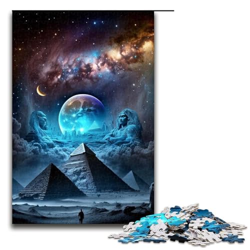 1000-teiliges Puzzle „Außerirdischer Planet“ für Erwachsene, Holzpuzzle, Heimdekoration, Größe 50 x 75 cm 1000-teiliges Puzzle „Außerirdischer Planet“ für Erwachsene, Holzpuzzle, Heimdekoration, Größe 50 x 75 cm von LLONGKT
