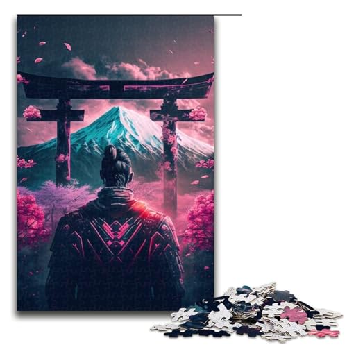 1000-teiliges Puzzle „Der Weg des Samurai“, Holzpuzzle, Lernspiel für Erwachsene, Größe 50 x 75 cm 1000-teiliges Puzzle „Der Weg des Samurai“, Holzpuzzle, Lernspiel für Erwachsene, Größe 50 x 75 cm von LLONGKT