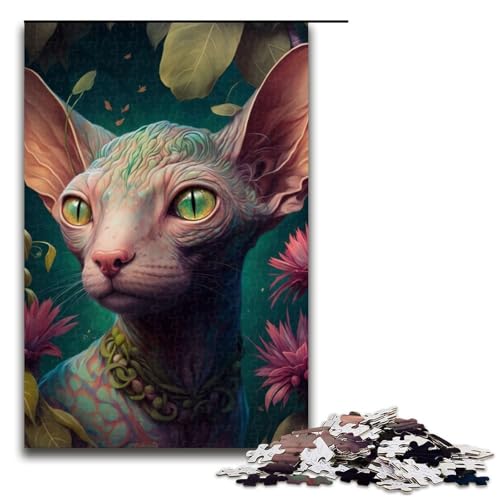 1000-teiliges Puzzle „Dschungelhyäne“ für Erwachsene, Holzpuzzle, Heimdekoration, Größe 50 x 75 cm 1000-teiliges Puzzle „Dschungelhyäne“ für Erwachsene, Holzpuzzle, Heimdekoration, Größe 50 x 75 cm von LLONGKT