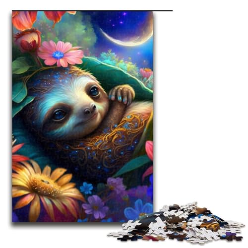 1000-teiliges Puzzle „Dschungelschlange“, Holzpuzzle, Lernspielzeug, Familienspiele, Größe 50 x 75 cm 1000-teiliges Puzzle „Dschungelschlange“, Holzpuzzle, Lernspielzeug, Familienspiele, Größe 50 x 75 cm von LLONGKT