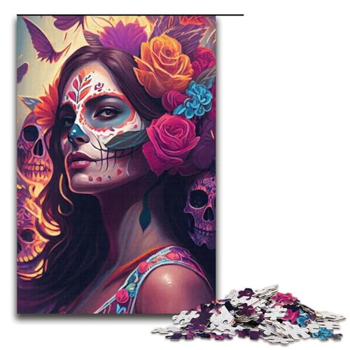 1000-teiliges Puzzle „Fiesta of Life“ für Teenager, Kartonpuzzle, Lernspiel für Erwachsene, Größe 38 x 26 cm 1000-teiliges Puzzle „Fiesta of Life“ für Teenager, Kartonpuzzle, Lernspiel für Erwachsene, Größe 38 x 26 cm von LLONGKT