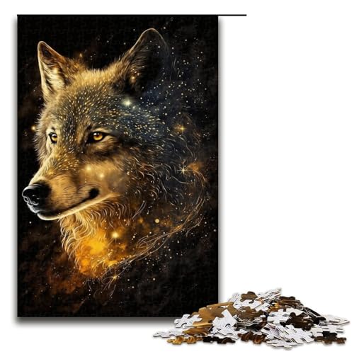1000-teiliges Puzzle „Gold Pervert“ für Holzpuzzles, pädagogisches Spielzeug zum Stressabbau, Größe 50 x 75 cm 1000-teiliges Puzzle „Gold Pervert“ für Holzpuzzles, pädagogisches Spielzeug zum Stressabbau, Größe 50 x 75 cm von LLONGKT