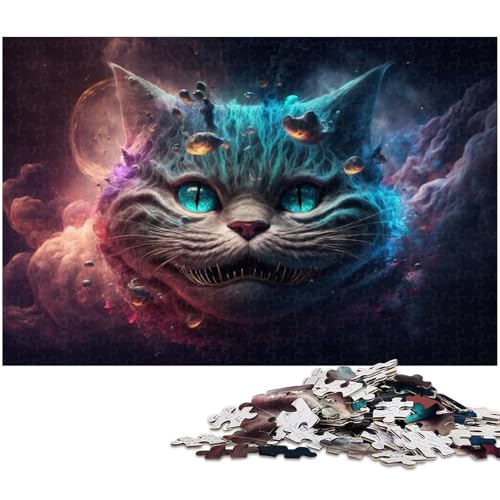 1000-teiliges Puzzle „Katzennebel“ für Erwachsene, Holzpuzzle, Lernspiel, Größe 50 x 75 cm 1000-teiliges Puzzle „Katzennebel“ für Erwachsene, Holzpuzzle, Lernspiel, Größe 50 x 75 cm von LLONGKT