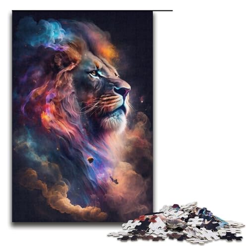 1000-teiliges Puzzle „Löwennebel“, Puzzle für Erwachsene, Karton, Lernspielzeug, Größe 38 x 26 cm 1000-teiliges Puzzle „Löwennebel“, Puzzle für Erwachsene, Karton, Lernspielzeug, Größe 38 x 26 cm von LLONGKT