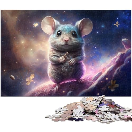 1000-teiliges Puzzle „Maus“ für Erwachsene, Holzpuzzle, Lernspiel, Größe 50 x 75 cm 1000-teiliges Puzzle „Maus“ für Erwachsene, Holzpuzzle, Lernspiel, Größe 50 x 75 cm von LLONGKT