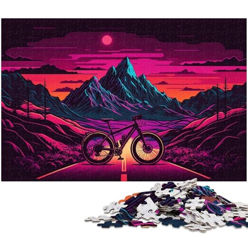 1000-teiliges Puzzle „Mountainbiken“ für Erwachsene, Holzpuzzle, Lernspiel, Größe 50 x 75 cm 1000-teiliges Puzzle „Mountainbiken“ für Erwachsene, Holzpuzzle, Lernspiel, Größe 50 x 75 cm von LLONGKT