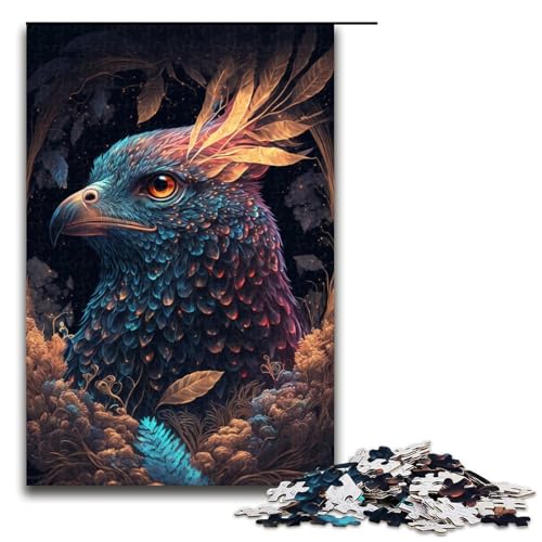 1000-teiliges Puzzle „Spirits of Nature“, Puzzle für Erwachsene, Holzpuzzle, Lernspielzeug, Größe 50 x 75 cm von LLONGKT
