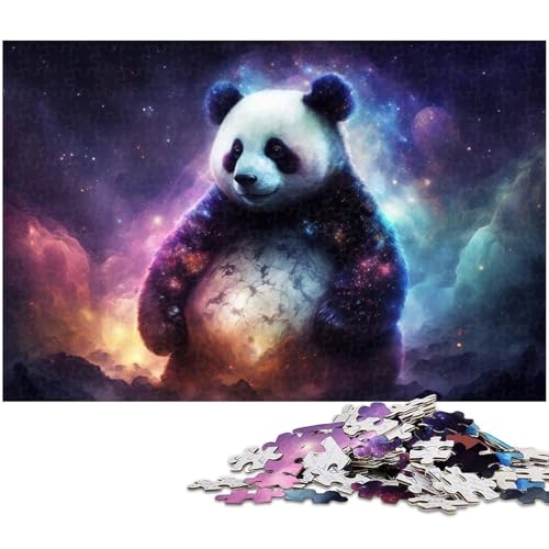 1000-teiliges Puzzle Panda Nebula Holzpuzzle für Erwachsene, Lernspiel, Größe 50 x 75 cm 1000-teiliges Puzzle Panda Nebula Holzpuzzle für Erwachsene, Lernspiel, Größe 50 x 75 cm von LLONGKT