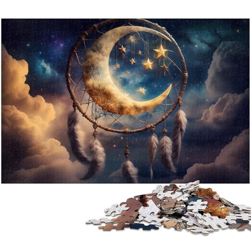 1000-teiliges Puzzle Traumfänger, Holzpuzzle für Erwachsene, Lernspiel, Größe 50 x 75 cm 1000-teiliges Puzzle Traumfänger, Holzpuzzle für Erwachsene, Lernspiel, Größe 50 x 75 cm von LLONGKT