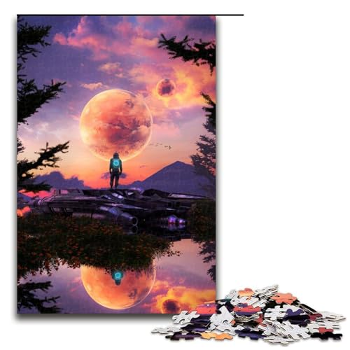 1000-teiliges Puzzle für Erwachsene, „Das Schloss im Himmel“, Familienaktivitäts-Puzzle, stärkt die Liebe zwischen Paaren, für Teenager ab 14 Jahren, Größe 50 x 75 cm 1000-teiliges Puzzle für Erwachsene, „Das Schloss im Himmel“, Familienaktivitäts-Puzzle, stärkt die Liebe zwischen Paaren, für Teenager ab 14 Jahren, Größe 50 x 75 cm von LLONGKT