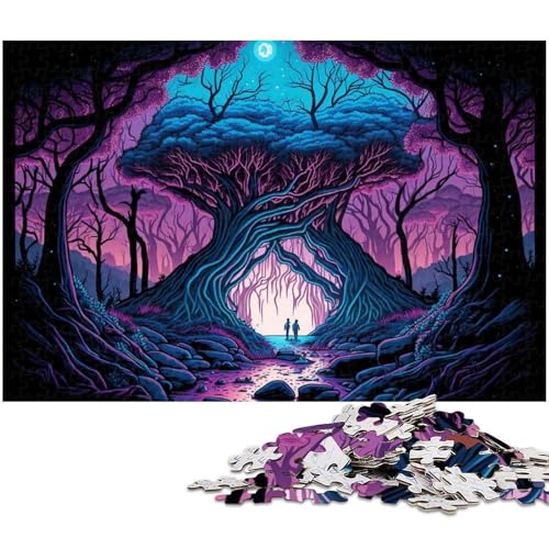 1000-teiliges Puzzle für Erwachsene, Alien Planet, Puzzle für Erwachsene, Holzpuzzle, Lernspiel, Größe 50 x 75 cm 1000-teiliges Puzzle für Erwachsene, Alien Planet, Puzzle für Erwachsene, Holzpuzzle, Lernspiel, Größe 50 x 75 cm von LLONGKT