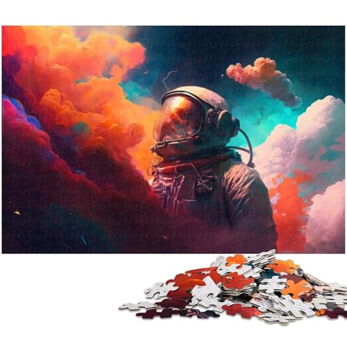 1000-teiliges Puzzle für Erwachsene, Astronauten-Erkundungs-Puzzle, Spiele, Spielzeug, Geschenk, Lernspiel zum Geburtstag, Weihnachten, Größe 50 x 75 cm 1000-teiliges Puzzle für Erwachsene, Astronauten-Erkundungs-Puzzle, Spiele, Spielzeug, Geschenk, Lernspiel zum Geburtstag, Weihnachten, Größe 50 x 75 cm von LLONGKT