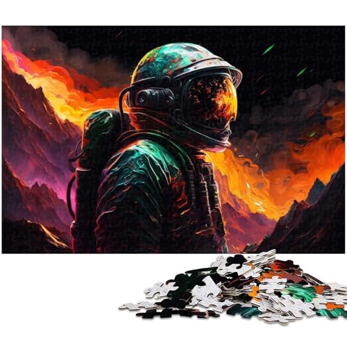 1000-teiliges Puzzle für Erwachsene, Astronauten-Puzzle, Lernspiel, Herausforderung, Spielzeug, Wichtelgeschenke, Größe 50 x 75 cm 1000-teiliges Puzzle für Erwachsene, Astronauten-Puzzle, Lernspiel, Herausforderung, Spielzeug, Wichtelgeschenke, Größe 50 x 75 cm von LLONGKT
