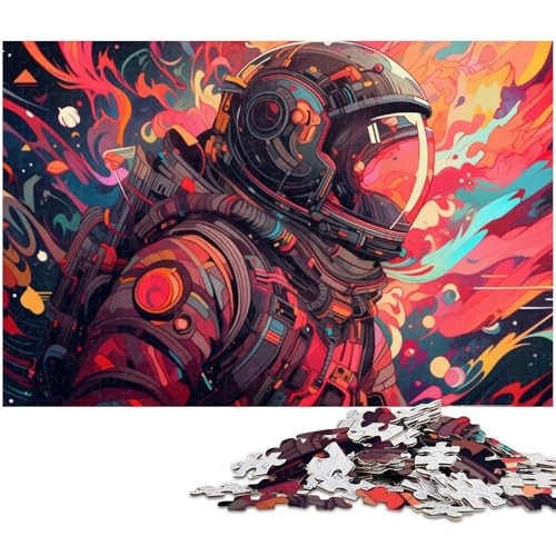 1000-teiliges Puzzle für Erwachsene, Astronauten-Puzzle, Lernspiel, Herausforderung, Spielzeug, Wichtelgeschenke, Größe 50 x 75 cm 1000-teiliges Puzzle für Erwachsene, Astronauten-Puzzle, Lernspiel, Herausforderung, Spielzeug, Wichtelgeschenke, Größe 50 x 75 cm von LLONGKT