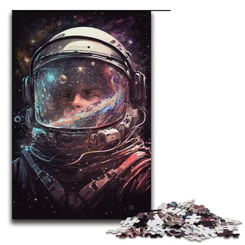 1000-teiliges Puzzle für Erwachsene, Astronauten-Puzzle, Lernspiel, Herausforderungsspielzeug, Lernspiel für Geburtstag, Weihnachten, Größe 38 x 26 cm 1000-teiliges Puzzle für Erwachsene, Astronauten-Puzzle, Lernspiel, Herausforderungsspielzeug, Lernspiel für Geburtstag, Weihnachten, Größe 38 x 26 cm von LLONGKT