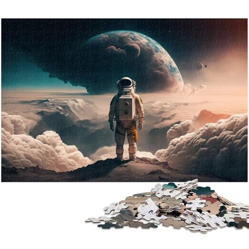 1000-teiliges Puzzle für Erwachsene, Astronauten-Puzzle, Spiele, Spielzeug, Geschenk, Lernspiel zum Geburtstag, Weihnachten, Größe 38 x 26 cm 1000-teiliges Puzzle für Erwachsene, Astronauten-Puzzle, Spiele, Spielzeug, Geschenk, Lernspiel zum Geburtstag, Weihnachten, Größe 38 x 26 cm von LLONGKT