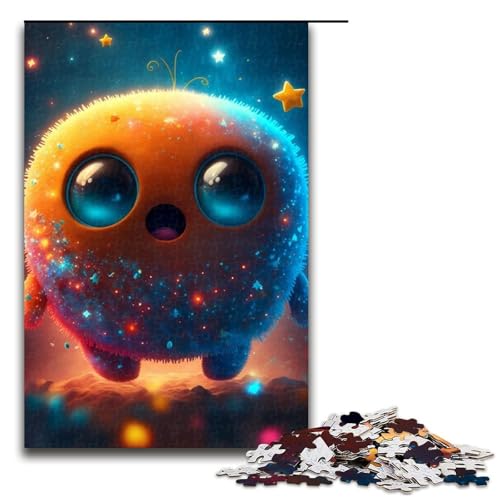 1000-teiliges Puzzle für Erwachsene, Baby-Pinguin-Puzzle, Lernspiele, perfekte Dekoration für und Teenager ab 14 Jahren, Größe 50 x 75 cm von LLONGKT