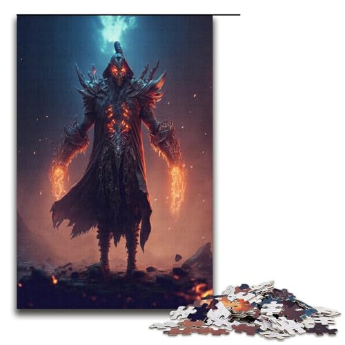 1000-teiliges Puzzle für Erwachsene, Cyborg-Spielzeug, Lernspiele, Stressabbau, tolles Geschenk (Größe 38 x 26 cm) von LLONGKT