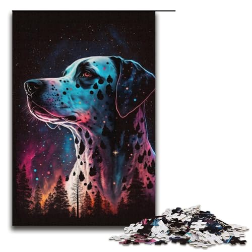 1000-teiliges Puzzle für Erwachsene, Dalmatiner-Puzzle, Lernspiel, Herausforderungsspielzeug, Lernspiel für Geburtstag, Weihnachten, Größe 38 x 26 cm 1000-teiliges Puzzle für Erwachsene, Dalmatiner-Puzzle, Lernspiel, Herausforderungsspielzeug, Lernspiel für Geburtstag, Weihnachten, Größe 38 x 26 cm von LLONGKT