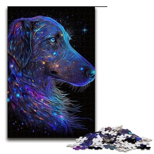 1000-teiliges Puzzle für Erwachsene, Hunde-Puzzle, Lernspiel, Herausforderungsspielzeug, Lernspiel für Geburtstag, Weihnachten, Größe 50 x 75 cm 1000-teiliges Puzzle für Erwachsene, Hunde-Puzzle, Lernspiel, Herausforderungsspielzeug, Lernspiel für Geburtstag, Weihnachten, Größe 50 x 75 cm von LLONGKT