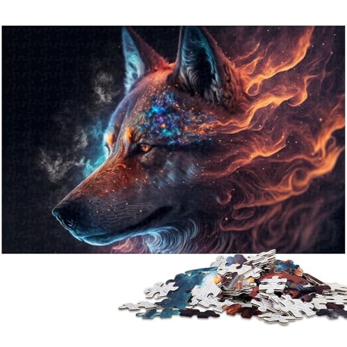 1000-teiliges Puzzle für Erwachsene, Husky-Puzzle, Spiele, Spielzeug, Geschenk, Lernspiel zum Geburtstag, Weihnachten, Größe 50 x 75 cm 1000-teiliges Puzzle für Erwachsene, Husky-Puzzle, Spiele, Spielzeug, Geschenk, Lernspiel zum Geburtstag, Weihnachten, Größe 50 x 75 cm von LLONGKT