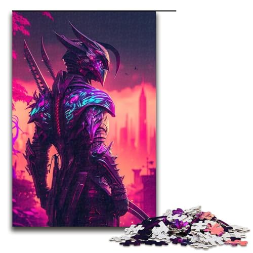 1000-teiliges Puzzle für Erwachsene, Krieger-Puzzle, Lernpuzzle, Größe 50 x 75 cm 1000-teiliges Puzzle für Erwachsene, Krieger-Puzzle, Lernpuzzle, Größe 50 x 75 cm von LLONGKT
