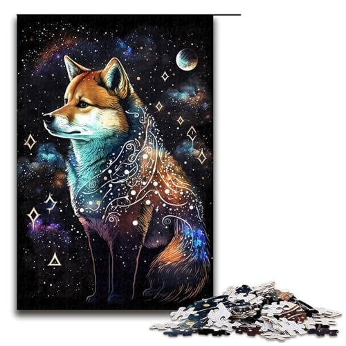 1000-teiliges Puzzle für Erwachsene, Mystery Shiba Inu, Lernspiel, Herausforderungsspielzeug, Lernspiel für Geburtstag, Weihnachten, Größe 50 x 75 cm 1000-teiliges Puzzle für Erwachsene, Mystery Shiba Inu, Lernspiel, Herausforderungsspielzeug, Lernspiel für Geburtstag, Weihnachten, Größe 50 x 75 cm von LLONGKT