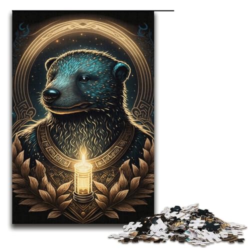 1000-teiliges Puzzle für Erwachsene, Otter-Puzzle für Lernspiele, Herausforderungsspielzeug, Lernspiel für Geburtstag, Weihnachten, Größe 38 x 26 cm 1000-teiliges Puzzle für Erwachsene, Otter-Puzzle für Lernspiele, Herausforderungsspielzeug, Lernspiel für Geburtstag, Weihnachten, Größe 38 x 26 cm von LLONGKT