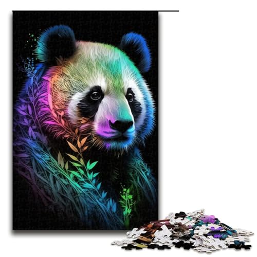 1000-teiliges Puzzle für Erwachsene, Panda-Puzzle, Lernspiel, Herausforderungsspielzeug, Lernspiel für Geburtstag, Weihnachten, Größe 50 x 75 cm 1000-teiliges Puzzle für Erwachsene, Panda-Puzzle, Lernspiel, Herausforderungsspielzeug, Lernspiel für Geburtstag, Weihnachten, Größe 50 x 75 cm von LLONGKT