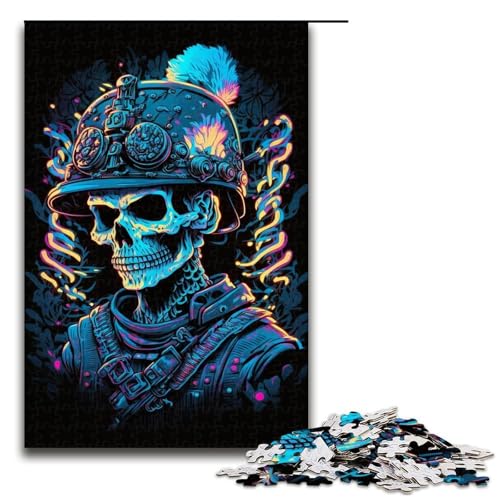 1000-teiliges Puzzle für Erwachsene, Piratenkapitän, Soldat, Puzzle für Lernspiele, Herausforderungsspielzeug, Lernspiel für Geburtstag, Weihnachten, Größe 50 x 75 cm 1000-teiliges Puzzle für Erwachsene, Piratenkapitän, Soldat, Puzzle für Lernspiele, Herausforderungsspielzeug, Lernspiel für Geburtstag, Weihnachten, Größe 50 x 75 cm von LLONGKT