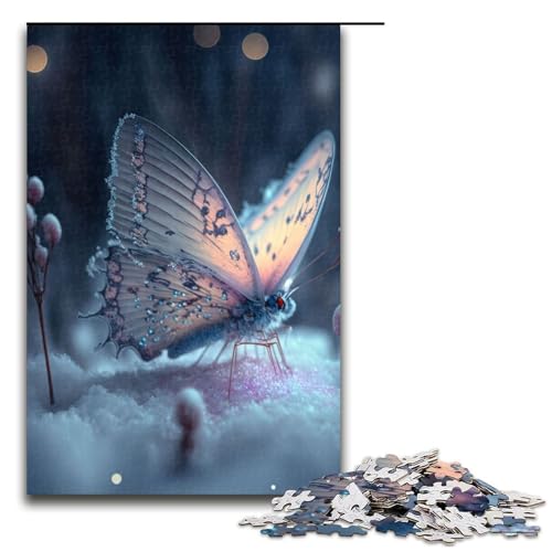 1000-teiliges Puzzle für Erwachsene, Schmetterlings-Denkspiel, ganze Familie, Größe 50 x 75 cm 1000-teiliges Puzzle für Erwachsene, Schmetterlings-Denkspiel, ganze Familie, Größe 50 x 75 cm von LLONGKT
