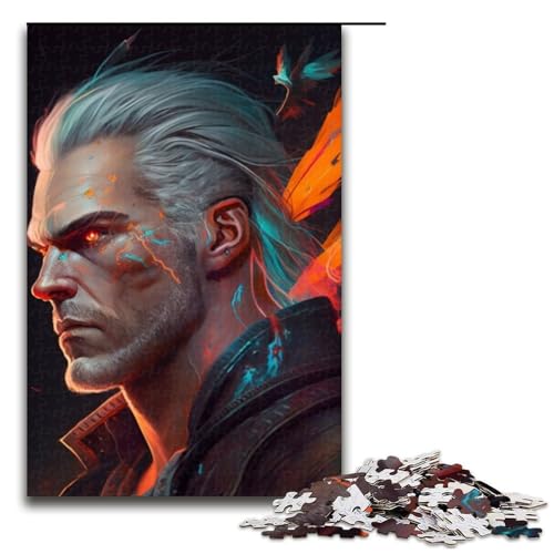 1000-teiliges Puzzle für Erwachsene, Soldat, Lernpuzzle, Größe 50 x 75 cm von LLONGKT