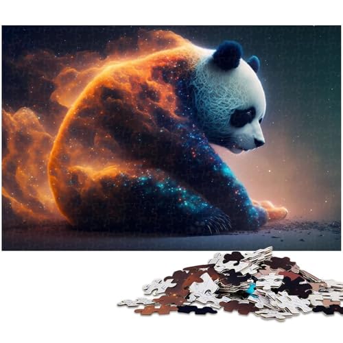 1000-teiliges Puzzle für Erwachsene, Tier-Panda-Puzzle, Spiele, Spielzeug, Geschenk, Lernspiel zum Geburtstag, Weihnachten, Größe 38 x 26 cm 1000-teiliges Puzzle für Erwachsene, Tier-Panda-Puzzle, Spiele, Spielzeug, Geschenk, Lernspiel zum Geburtstag, Weihnachten, Größe 38 x 26 cm von LLONGKT