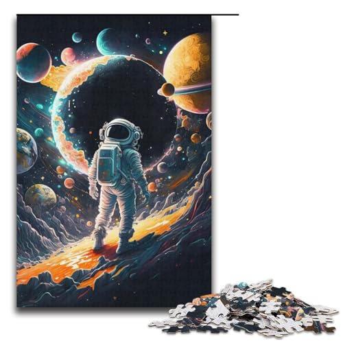 1000-teiliges Puzzle für Erwachsene, Weltraum-Puzzle, Lernspiel, Herausforderungsspielzeug, tolle Geschenke zu Weihnachten, Größe 38 x 26 cm 1000-teiliges Puzzle für Erwachsene, Weltraum-Puzzle, Lernspiel, Herausforderungsspielzeug, tolle Geschenke zu Weihnachten, Größe 38 x 26 cm von LLONGKT
