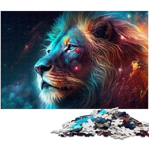 1000-teiliges Puzzle für Erwachsene, Weltraumlöwe, Lernspiel, herausforderndes Spielzeug, ganze Familie, Größe 50 x 75 cm 1000-teiliges Puzzle für Erwachsene, Weltraumlöwe, Lernspiel, herausforderndes Spielzeug, ganze Familie, Größe 50 x 75 cm von LLONGKT