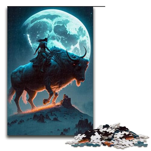 1000-teiliges Puzzle für Erwachsene, Yak-Puzzles für Erwachsene, Holzpuzzle, Spielzeug, Wanddekoration, Größe 50 x 75 cm 1000-teiliges Puzzle für Erwachsene, Yak-Puzzles für Erwachsene, Holzpuzzle, Spielzeug, Wanddekoration, Größe 50 x 75 cm von LLONGKT