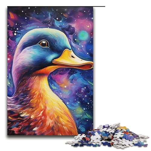1000-teiliges Puzzle für Erwachsene, buntes Enten-Puzzle für Lernspiele, Herausforderungsspielzeug, Lernspiel für Geburtstag, Weihnachten, Größe 38 x 26 cm 1000-teiliges Puzzle für Erwachsene, buntes Enten-Puzzle für Lernspiele, Herausforderungsspielzeug, Lernspiel für Geburtstag, Weihnachten, Größe 38 x 26 cm von LLONGKT