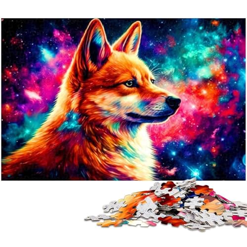 1000-teiliges Puzzle für Erwachsene, buntes Hunde-Puzzle, Spiele, Spielzeug, Geschenk, Lernspiel zum Geburtstag, Weihnachten, Größe 38 x 26 cm 1000-teiliges Puzzle für Erwachsene, buntes Hunde-Puzzle, Spiele, Spielzeug, Geschenk, Lernspiel zum Geburtstag, Weihnachten, Größe 38 x 26 cm von LLONGKT