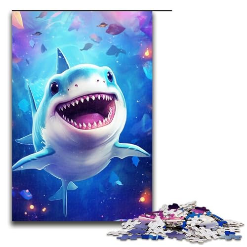 1000-teiliges Puzzle für Erwachsene, buntes Spatzen-Puzzle, Quizspiel, Geburtstagsgeschenk, Geschenke, Wandkunst (Größe 50 x 75 cm) von LLONGKT