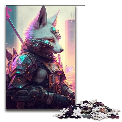 1000-teiliges Puzzle für Erwachsene, mechanisches Wolf-Denkspiel, hilft dem Gehirn, süchtig machendes Spielzeug zu trainieren und Geduld zu fördern, Größe 50 x 75 cm von LLONGKT
