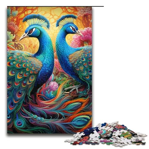 1000-teiliges Puzzle für Erwachsene, passend zum Corgi-Denkspiel, hilft dem Gehirn, süchtig machendes Spielzeug zu trainieren und Geduld zu fördern, Größe 50 x 75 cm von LLONGKT