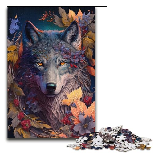 1000-teiliges Puzzle für Erwachsene, schönes Wolf-Quizspiel, anspruchsvoll zu vervollständigen, Aber lustig und humorvoll, Größe 38 x 26 cm 1000-teiliges Puzzle für Erwachsene, schönes Wolf-Quizspiel, anspruchsvoll zu vervollständigen, Aber lustig und humorvoll, Größe 38 x 26 cm von LLONGKT