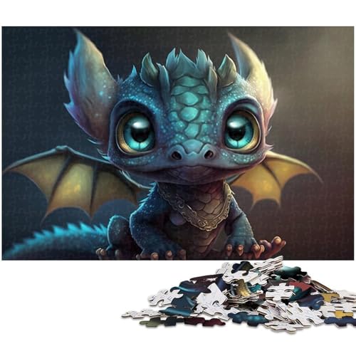 1000-teiliges Puzzle für Erwachsene, süßer Baby-Drache, Puzzle-Spiele, Spielzeug, Geschenk, Lernspiel zum Geburtstag, Weihnachten, Größe 38 x 26 cm 1000-teiliges Puzzle für Erwachsene, süßer Baby-Drache, Puzzle-Spiele, Spielzeug, Geschenk, Lernspiel zum Geburtstag, Weihnachten, Größe 38 x 26 cm von LLONGKT