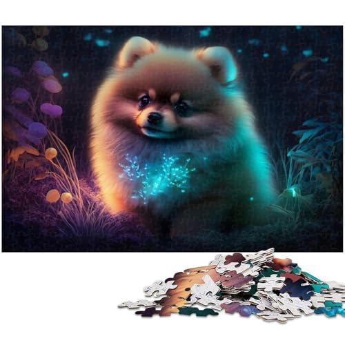 1000-teiliges Puzzle für Erwachsene, süßes Welpen-Puzzle, Spiele, Spielzeug, Geschenk, Lernspiel zum Geburtstag, Weihnachten, Größe 38 x 26 cm 1000-teiliges Puzzle für Erwachsene, süßes Welpen-Puzzle, Spiele, Spielzeug, Geschenk, Lernspiel zum Geburtstag, Weihnachten, Größe 38 x 26 cm von LLONGKT