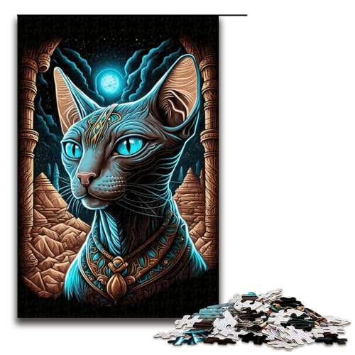 1000-teiliges Puzzle für Erwachsene, wunderschöne Dschungelkatze, Puzzle für Erwachsene, Holzpuzzle, Familienunterhaltungsspielzeug, Größe 50 x 75 cm 1000-teiliges Puzzle für Erwachsene, wunderschöne Dschungelkatze, Puzzle für Erwachsene, Holzpuzzle, Familienunterhaltungsspielzeug, Größe 50 x 75 cm von LLONGKT