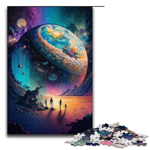 1000-teiliges Puzzle für Erwachsene. Astronauten-Denkspiel, ganze Familie, Größe 50 x 75 cm 1000-teiliges Puzzle für Erwachsene. Astronauten-Denkspiel, ganze Familie, Größe 50 x 75 cm von LLONGKT