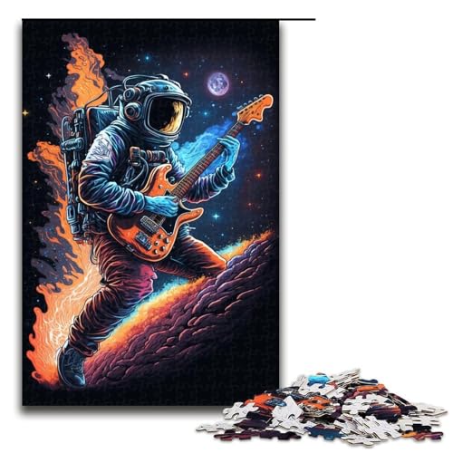 1000-teiliges Puzzle mit Astronautenmotiv, Holzpuzzle für Erwachsene, Lernspiel, Größe 50 x 75 cm 1000-teiliges Puzzle mit Astronautenmotiv, Holzpuzzle für Erwachsene, Lernspiel, Größe 50 x 75 cm von LLONGKT